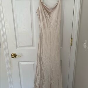 Amazon Cream Maxi Dress